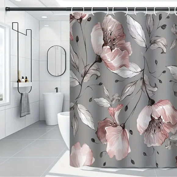 Other - COPY - Shower curtain with hooks